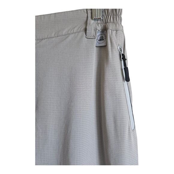 MAPAMYUMCO Women's S Pants Capri Cropped Gray Quick Dry Air Hole Tech 26 x 20 - Picture 4 of 9